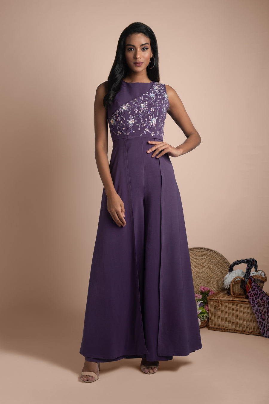 Jumpsuit Gown | Stylish formal and party wear.