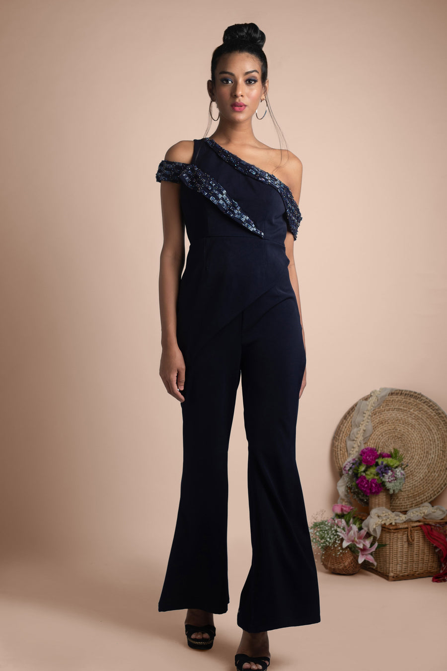 Mehak Murpana| Jacket Top & Bell Bottoms | Stylish formal and party wear.