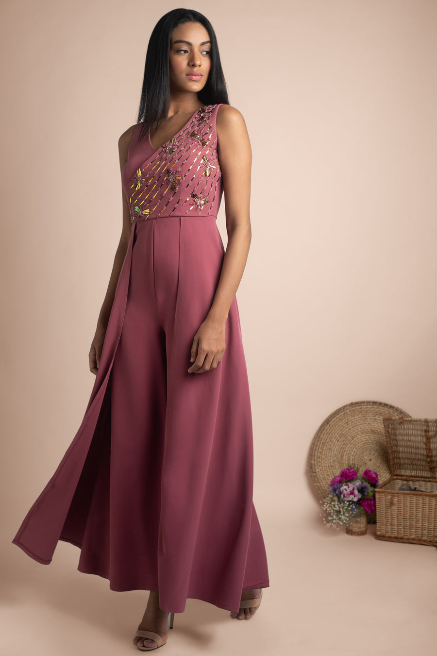 Mehak Murpana | Jumpsuit Gown | Stylish formal and party wear.