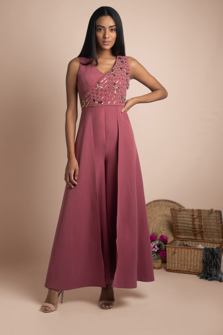 Mehak Murpana | Jumpsuit Gown | Stylish formal and party wear.